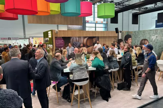 Well attended: DWI-ProWein stand